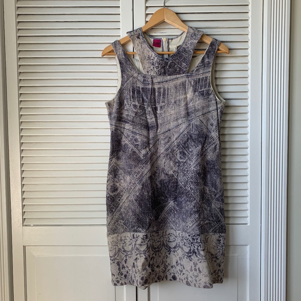 God Save The Queen Pale Blue Watercolor Dress